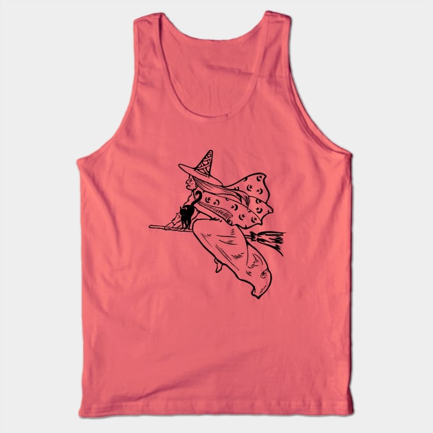 Vintage Witch Tank Top by Geeks With Sundries